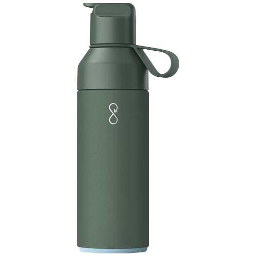 Bouteille publicitaire isotherme 500ml Ocean Bottle GO Vert forêt